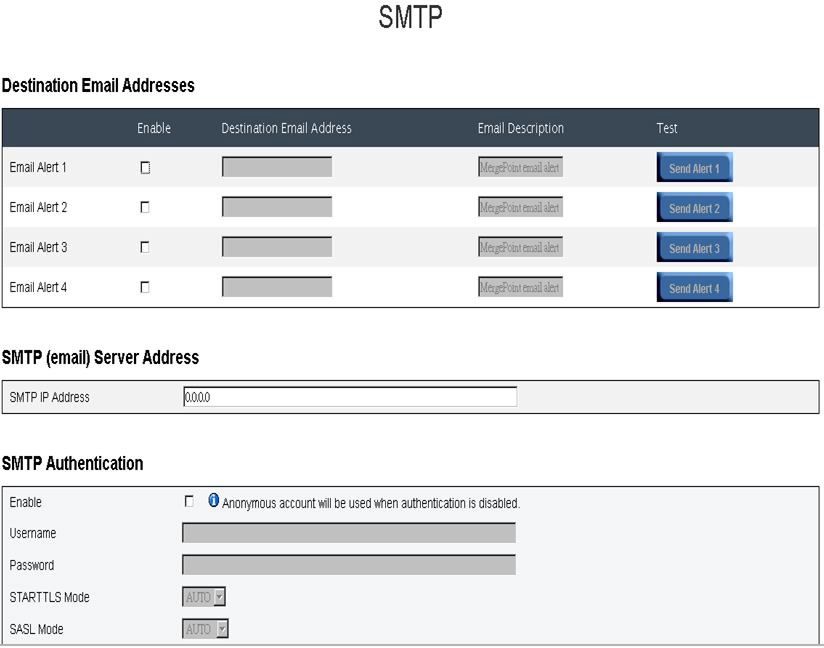 Graphic illustrating the SMTP tab.