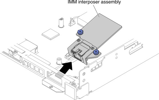IMM interposer assembly removal