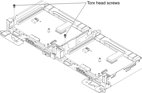 Torx head screws removal